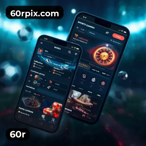 Aplicativo móvel 60r para iOS e Android